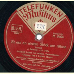 Adalbert Lutter , Die 6 frohen Snger - Et ess an einem...