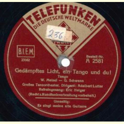 Eric Helgar & Großes Tanzorchester - Gedämpftes Licht,...