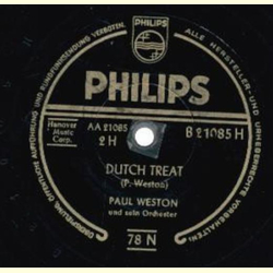 Paul Weston - Anna / Dutch Treat