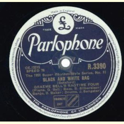 Graeme Bells Ragtime Four - Black and White Rag / High Society