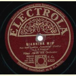 Allan Jones - Giannina Mia / The Donkey Serenade