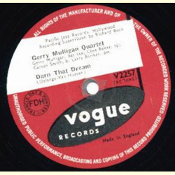 Gerry Mulligan Quartet - Im Beginning To See The Light / Darn The Dream