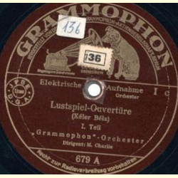 Grammophon Orchester - Lustspiel Ouvertre 1. Teil / 2. Teil