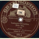 Grammophon Orchester - Lustspiel Ouvertüre 1. Teil / 2. Teil