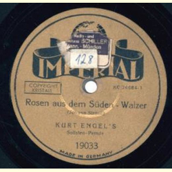 Kurt Engels Solisten Parade - Rosen aus dem Sden Walzer / Morgenbltter