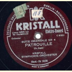 Kristall Symphonie-Orchester - Les Almes / Patrouille