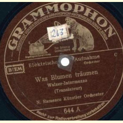 N. Ramescu Künstler Orchester - Was Blumen träumen /...