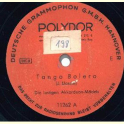 Die lustigen Akkordeon Mädel - Tango Bolero / Espana canri