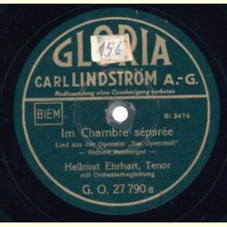 Hellmut Ehrhart - Im Chambre séparée / Ballgeflüster