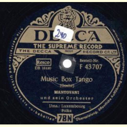 Mantovani - Luxembourg Polka / Music Box Tango