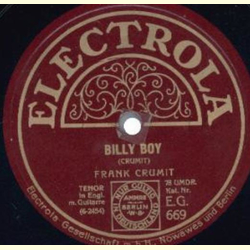 Frank Crumit - Billy Boy / Thanks For The Buggy Ride