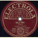 Frank Crumit - Billy Boy / Thanks For The Buggy Ride