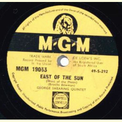 George Sheraing Quintet - The Continental / East Of The Sun