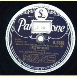 Bix Beiderbecke - Second new Rhythm Style Series, No. 183 / Second new Rhythm Style Series, No. 184