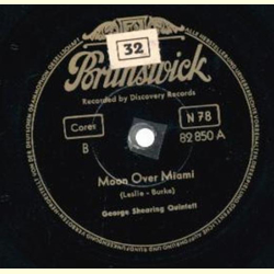 George Shearing Quintett - Moon Over Miami / Sorry Wrong Rhumba