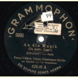 Franz Völker - An die Musik / Nacht und Träume