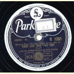 Louis Armstrong - Second New Rhythm Style Series, No.61 /...