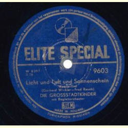 Die Grossstadtkinder - Licht und Luft und Sonneschein /...