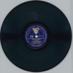 Groes Streich Orchester - Groes Potpourri aus der Operette  Die lustige Witwe 1. Teil / 2. Teil