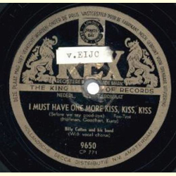 Billy Cotton and his Band - I Must Have On More Kiss, Kiss, Kiss / F.D.R. Jones