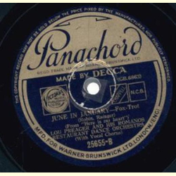 Lou Preager and his Orchestra - Stay As Sweet As You Are / June In January
