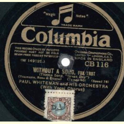 Paul Whiteman - Great Day / Without A Song