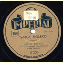 Hans Bund mit seinem Tanzorchester - Tango Bolero /...