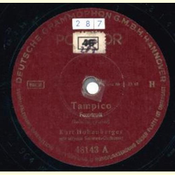 Kurt Hohenberger mit seinem Solisten-Orchester - Tampico / Honolulu Blues