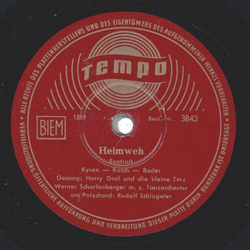 Harry Graf und die kleine Terz - Heimweh /  Peter...