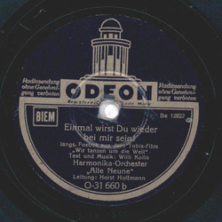 Harmonika-Orchester Alle Neune, Leitung: Horst Hoffmann - Melodia / Einmal wirst Du wieder bei mir sein