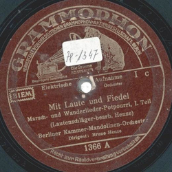 Berliner Kammer Mandolinen Orchester - Mit Laune und...