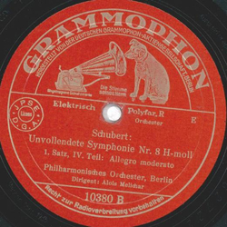 Philharmonisches Orchester - Schubert: Unvollendete Symphonie Nr. 8 H-Moll, 1 Satz 3 Teil / Schubert: Unvollendete Symphonie Nr. 8 H-Moll, 1 Satz  4 Teil