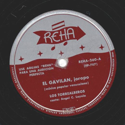 Los Torrealberos - El Gavilan, joropo / Pasaje numero dos