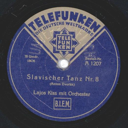 Lajos Kiss - Slavischer Tanz Nr.8 / Slavischer Tanz Nr.16