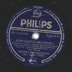 Groes Blasorchester Hans Freese - Jean Gilbert Melodien...