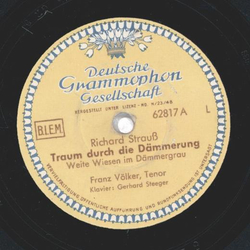 Franz Vlker - Traum durch die Dmmerung / Freundliche Vision