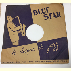 Original BlueStar Cover fr 25er Schellackplatten A1 B