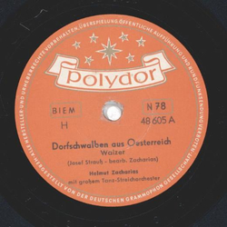 Helmut Zacharias - Dorfschwalben aus Oesterreich / An der schnen