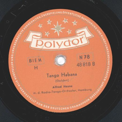 Alfred Hause Orchester - Blue Tango / Tango Habana