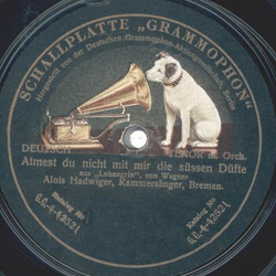 Alois Hadwiger - Liebeslied aus Walk�re / Atmest du nicht mit mir die s�ssen D�fte