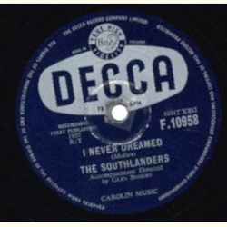 The Southlanders - Peanuts / I Never Dreamed