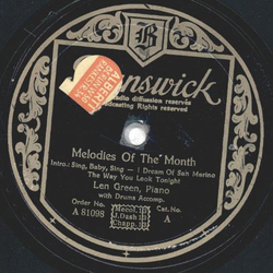 Len Green - Melodies of the Month