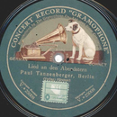 Paul Tannenberg - Lied an den Abendstern / Ich sende...