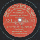 Gemischter Chor - Sylverster-Rummel / Des Jahres letzte...