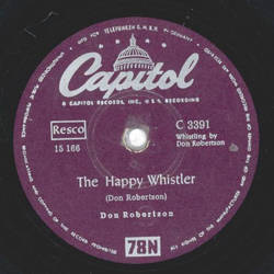 Don Robertson - The happy Whistler / Youre free to go