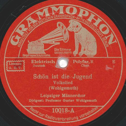 Leipziger Männerchor - Schön ist die Jugend / Scheiden