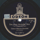Odeon-Mnner-Quartett - Das treue deutsche Herz 