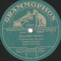 Fanfaren-Orchester - Fehrbelliner Reitermarsch / Kreuzritter-Fanfare