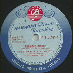 Curt Andersen - Rhumbos Citros / Dancing In The Starlight