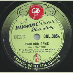 The Harmonic Orchestra: Wal-Berg - Parlour Game / Strings...